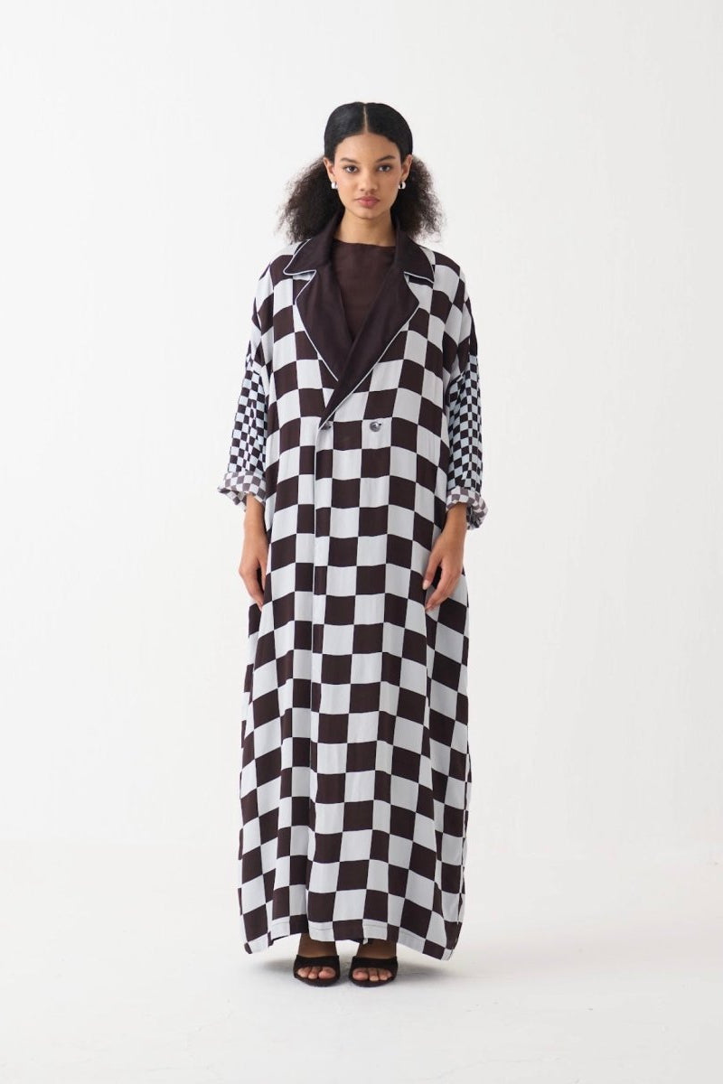 Checkered Jacket Co - ord (Set of 3) - Three Clothing