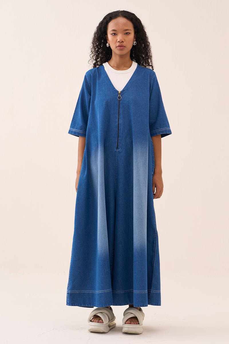 Denim Jumpsuit - Three Clothing