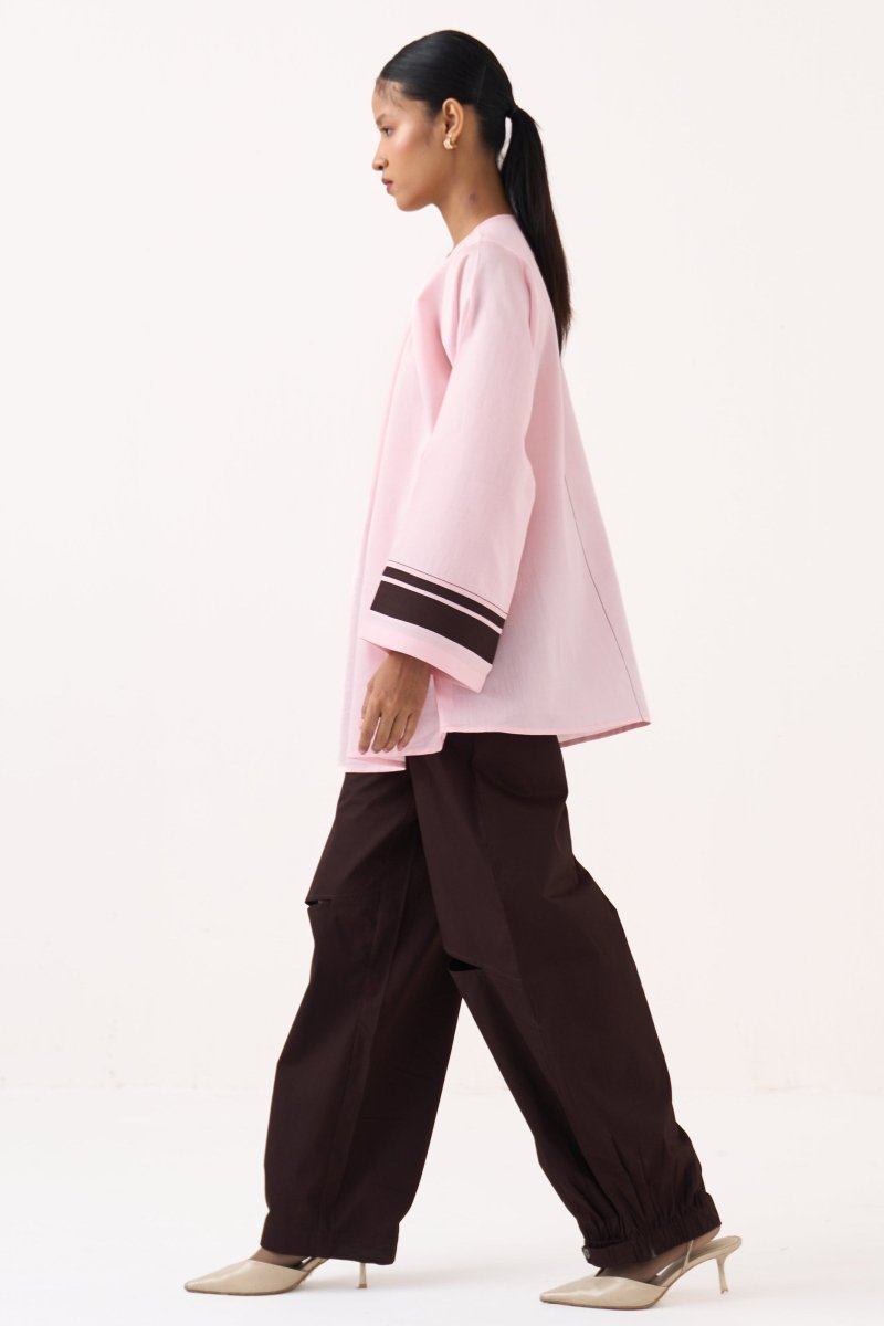 Diagonal Slit Bottom - Three Clothing