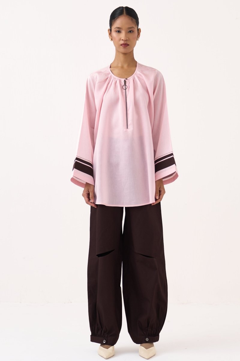 Diagonal Slit Bottom - Three Clothing