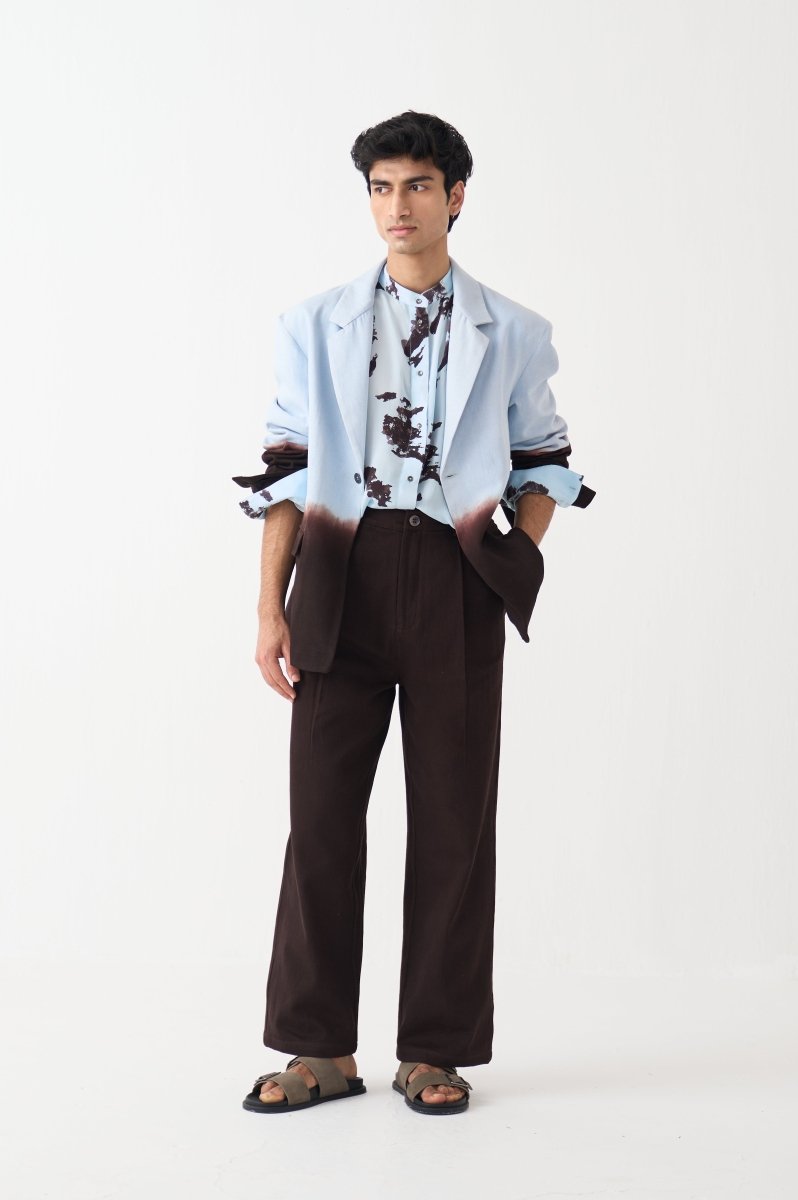 Dip Dye Blazer Co - ord (Set of 3) - Three Clothing