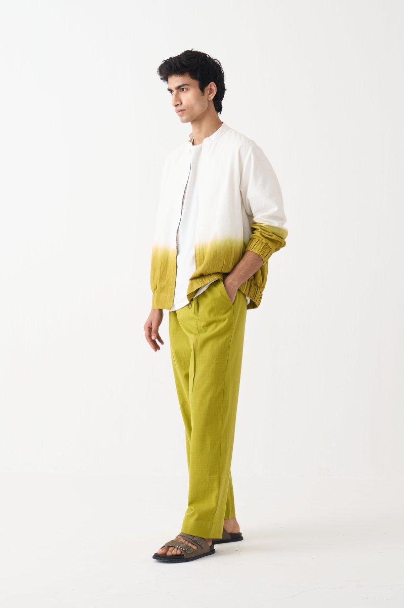 Dip Dye Bomber Jacket - Three Clothing