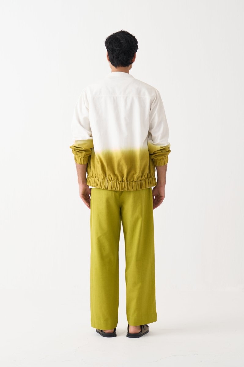 Dip Dye Bomber Jacket - Three Clothing