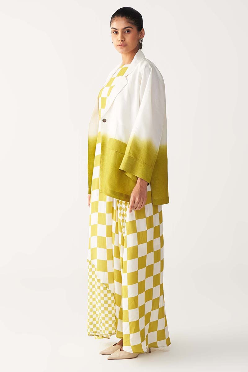 Dip Dye Jacket Co - Ord (Dress Included) - Three Clothing