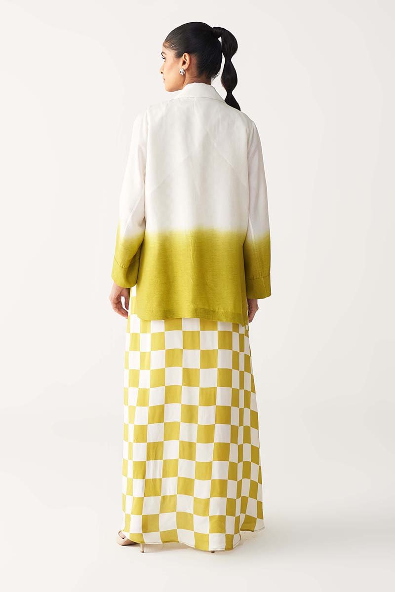 Dip Dye Jacket Co - Ord (Dress Included) - Three Clothing