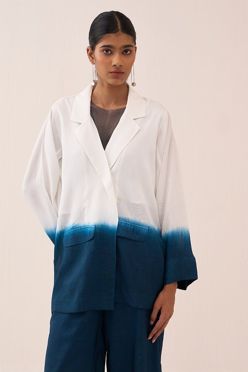 Dip - Dye Jacket Co - Ord (Slip Included) (Set Of 2) - Three Clothing