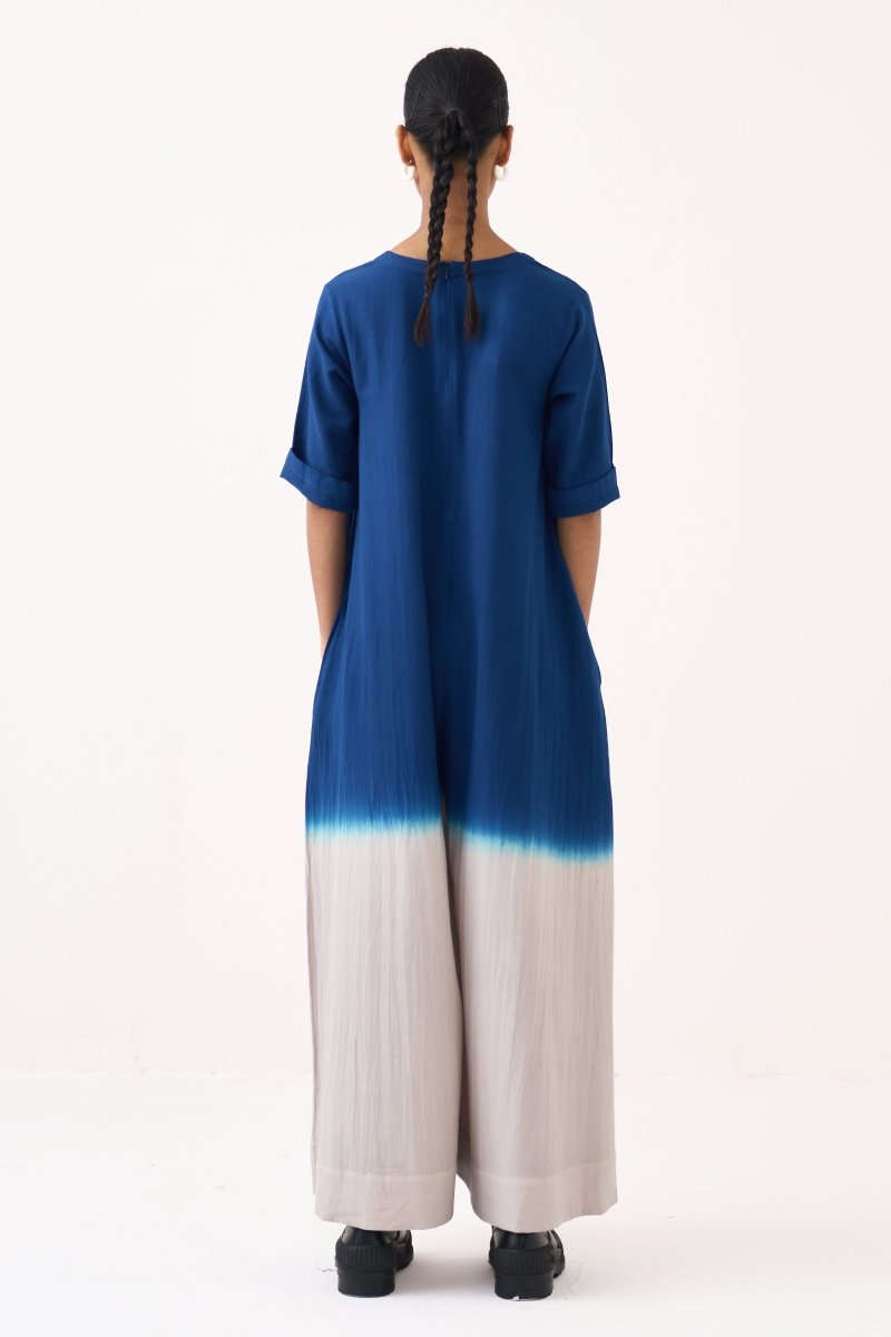 Dip-Dye Jumpsuit - Three Clothing