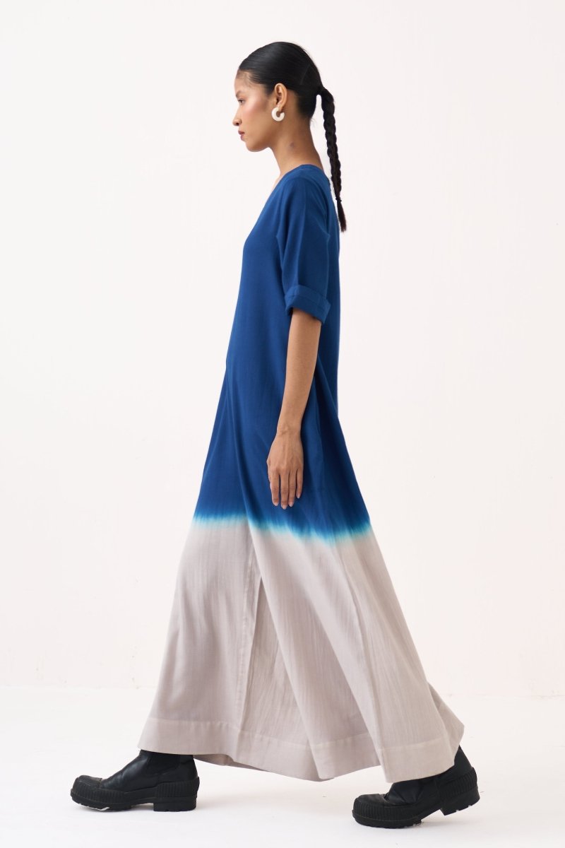 Dip-Dye Jumpsuit - Three Clothing