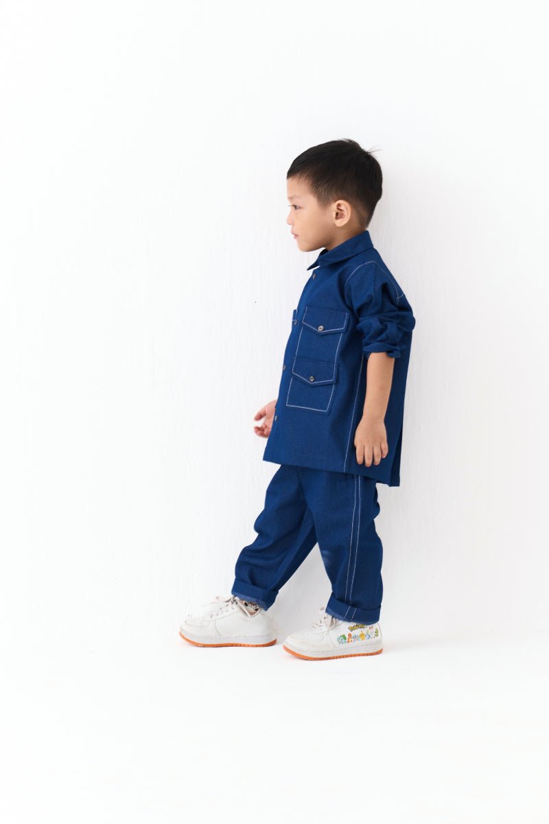 Double Patch Pocket Shirt - Three Clothing