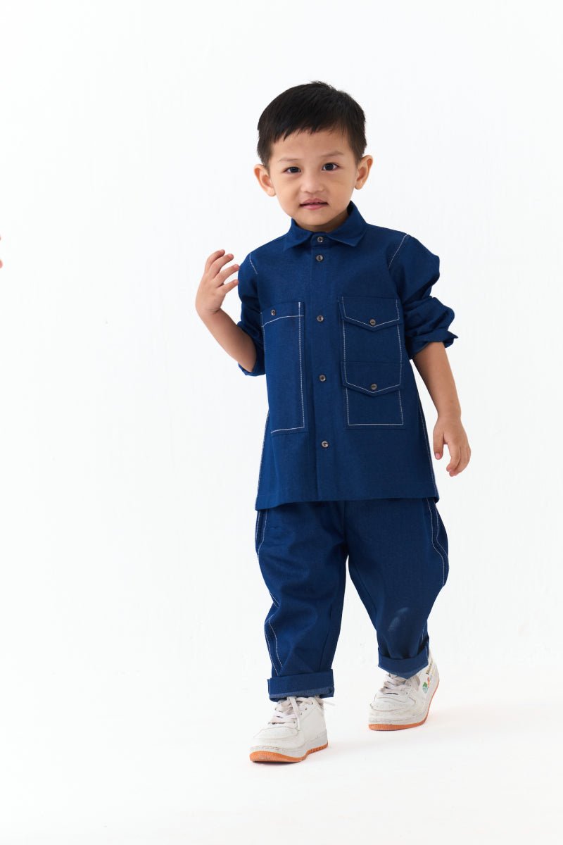 Double Patch Pocket Shirt - Three Clothing