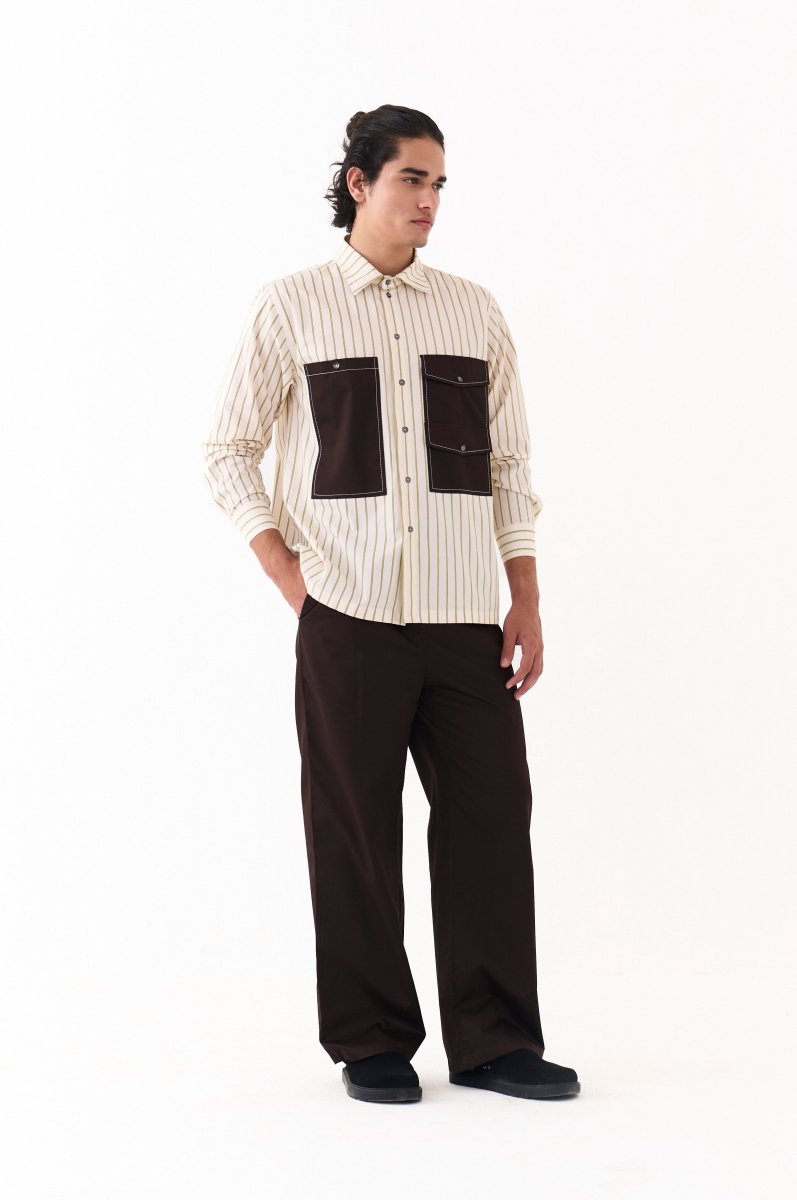 Double Patch Pocket Shirt - Three Clothing