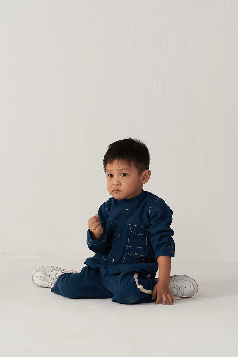 Double Patch Pocket Shirt Co - Ord - Three Clothing