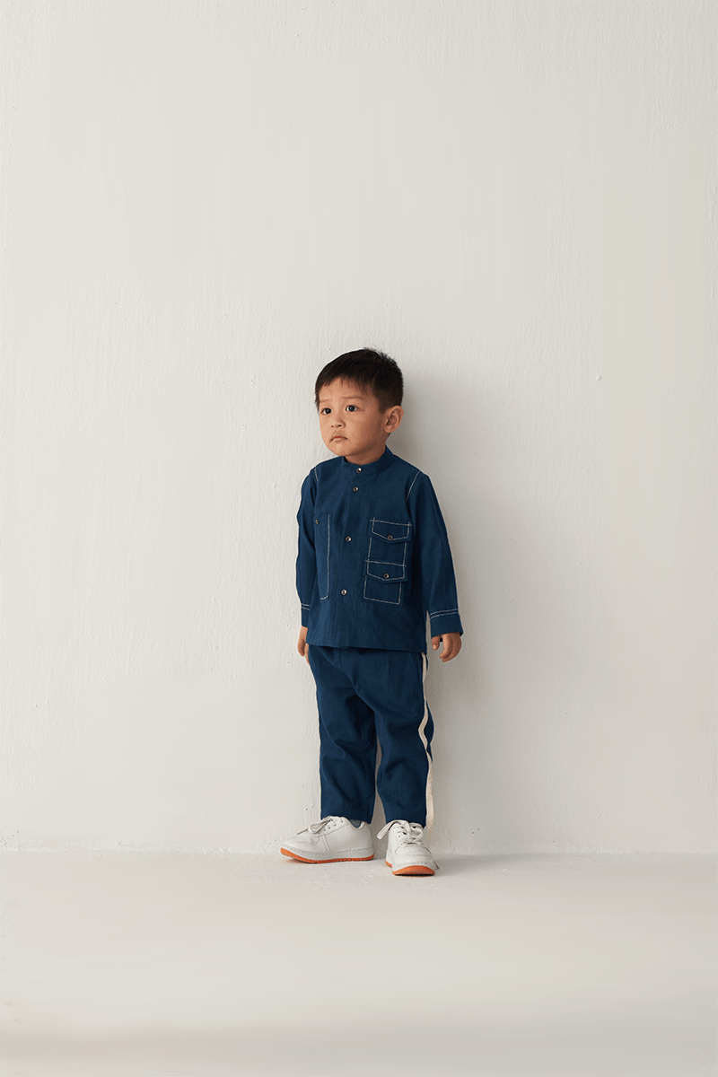 Double Patch Pocket Shirt Co - Ord - Three Clothing