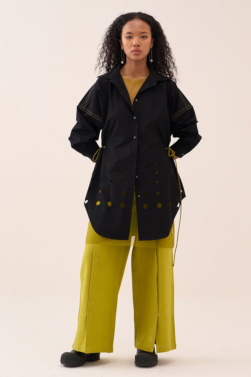 Drawstring Shirt - Three Clothing