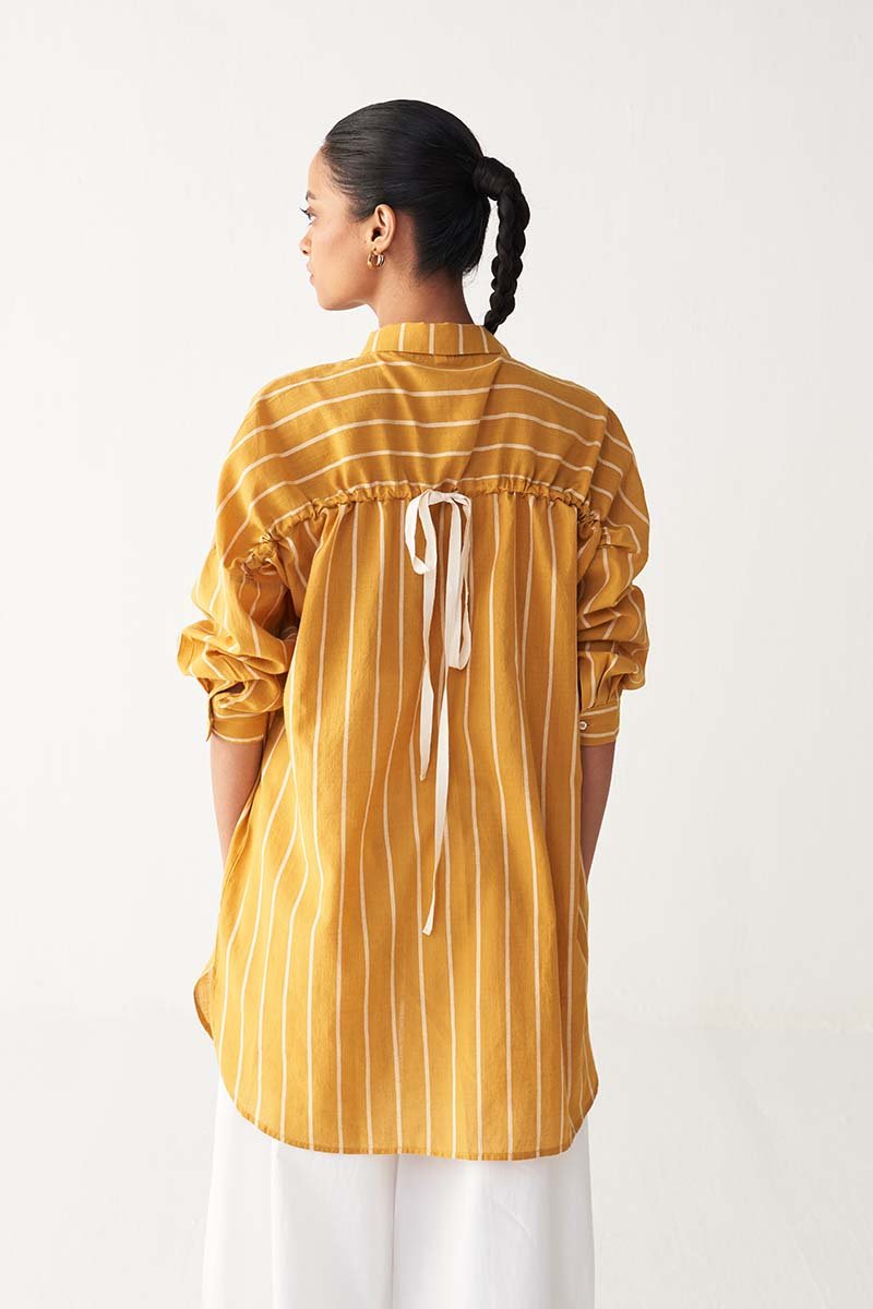 Drawstring Shirt Co - Ord - Three Clothing