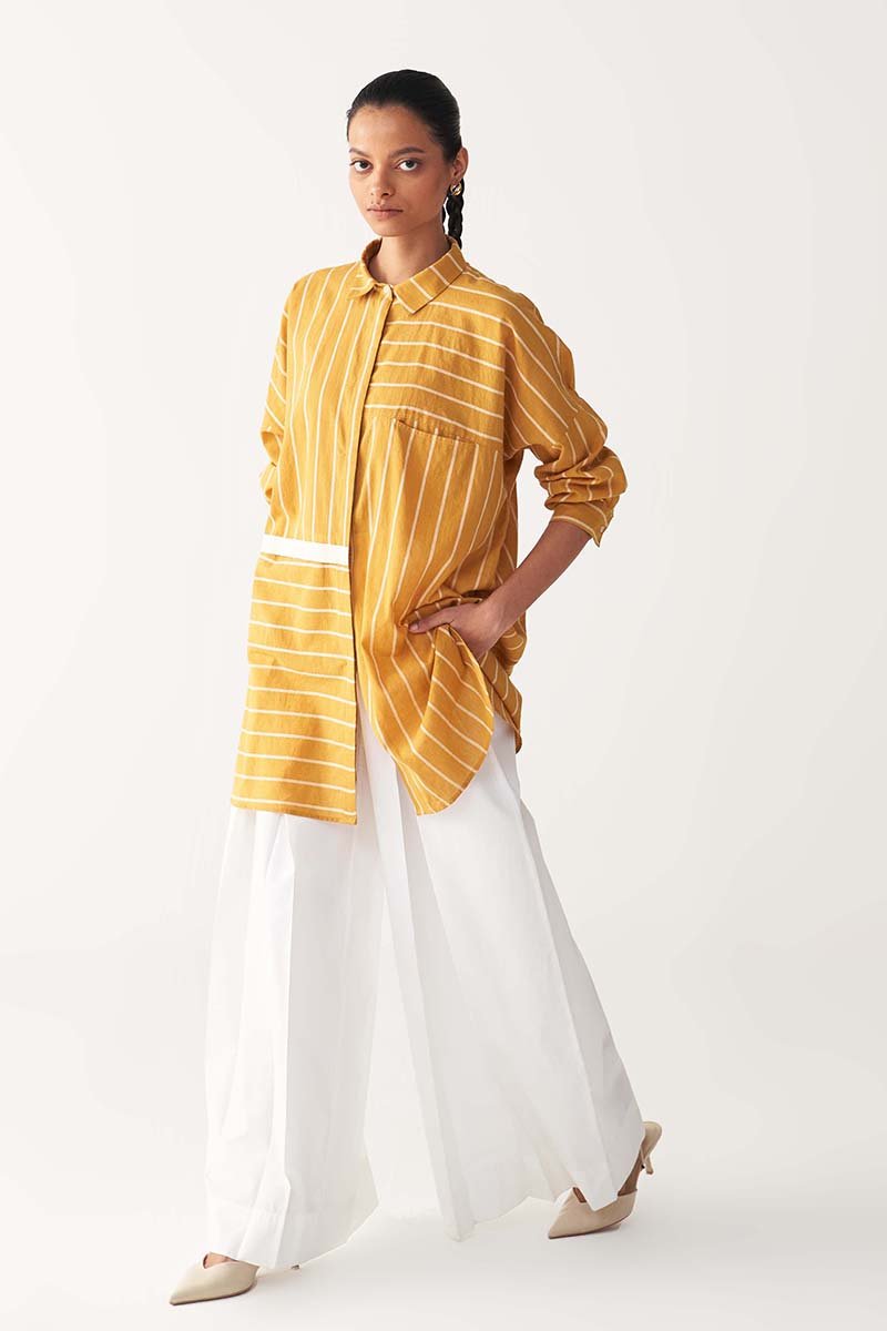 Drawstring Shirt Co - Ord - Three Clothing