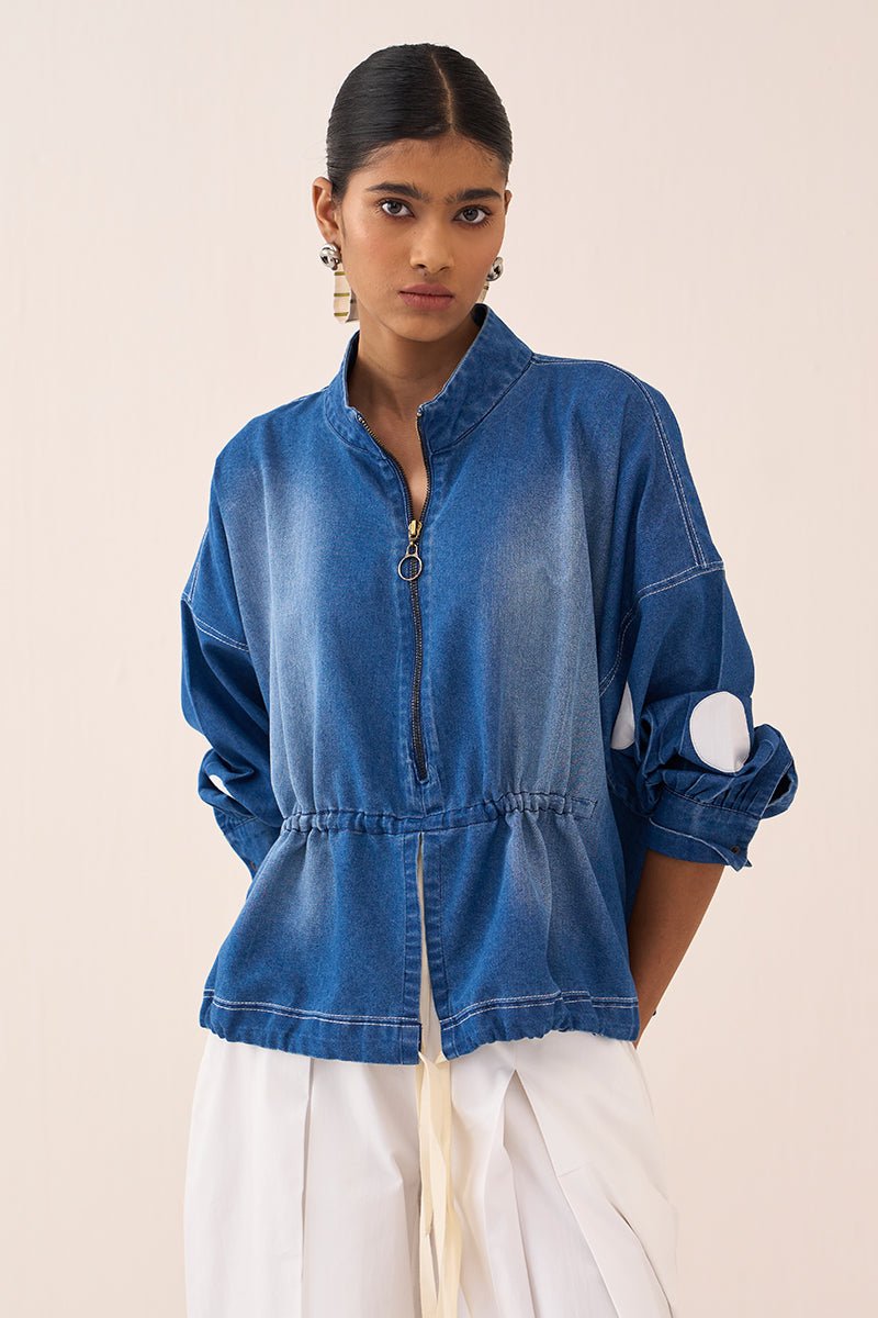 Drawstring Top - Three Clothing