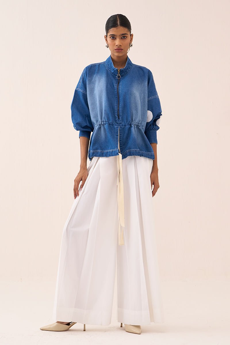 Drawstring Top - Three Clothing