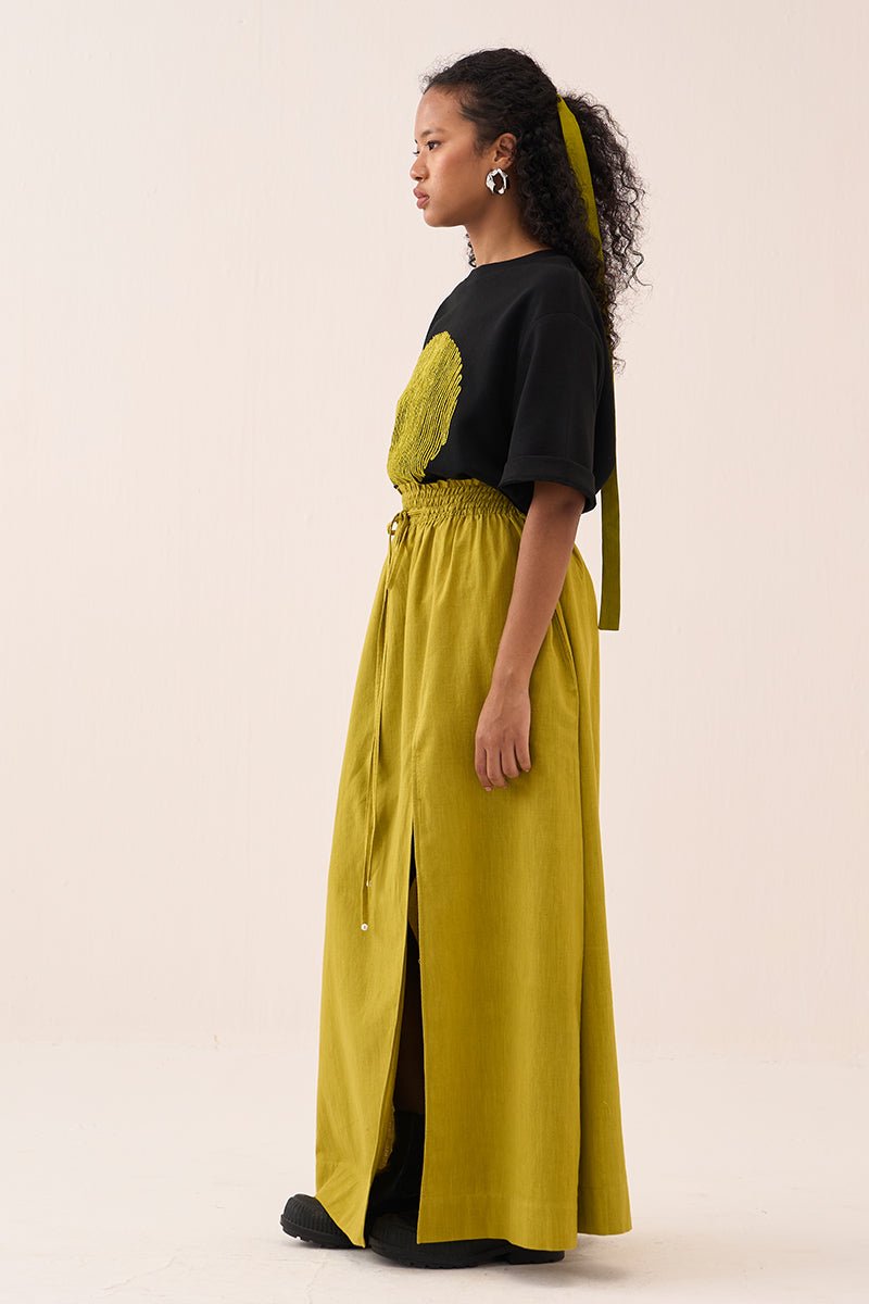 Elasticated Skirt - Three Clothing