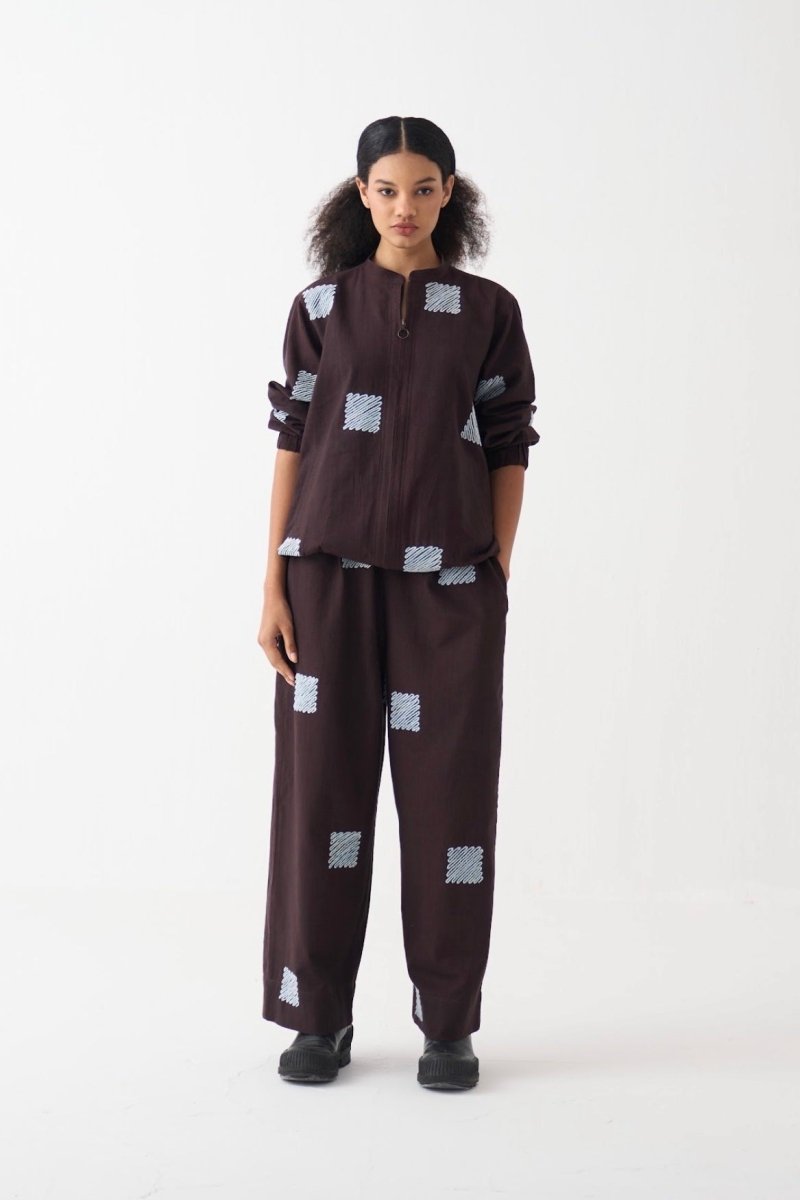 Emb. Bomber Jacket - Three Clothing