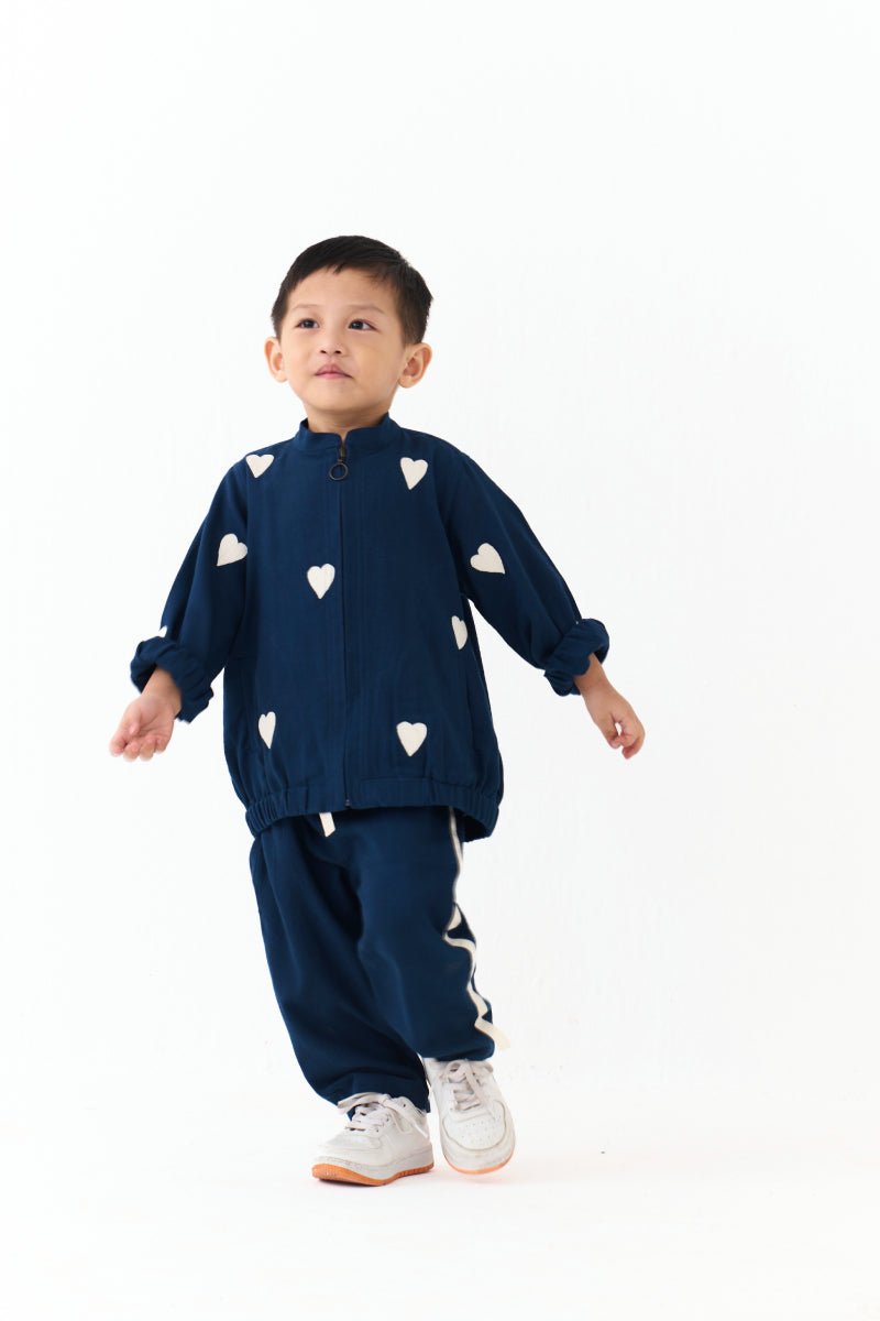 Emb. Bomber Jacket - Three Clothing