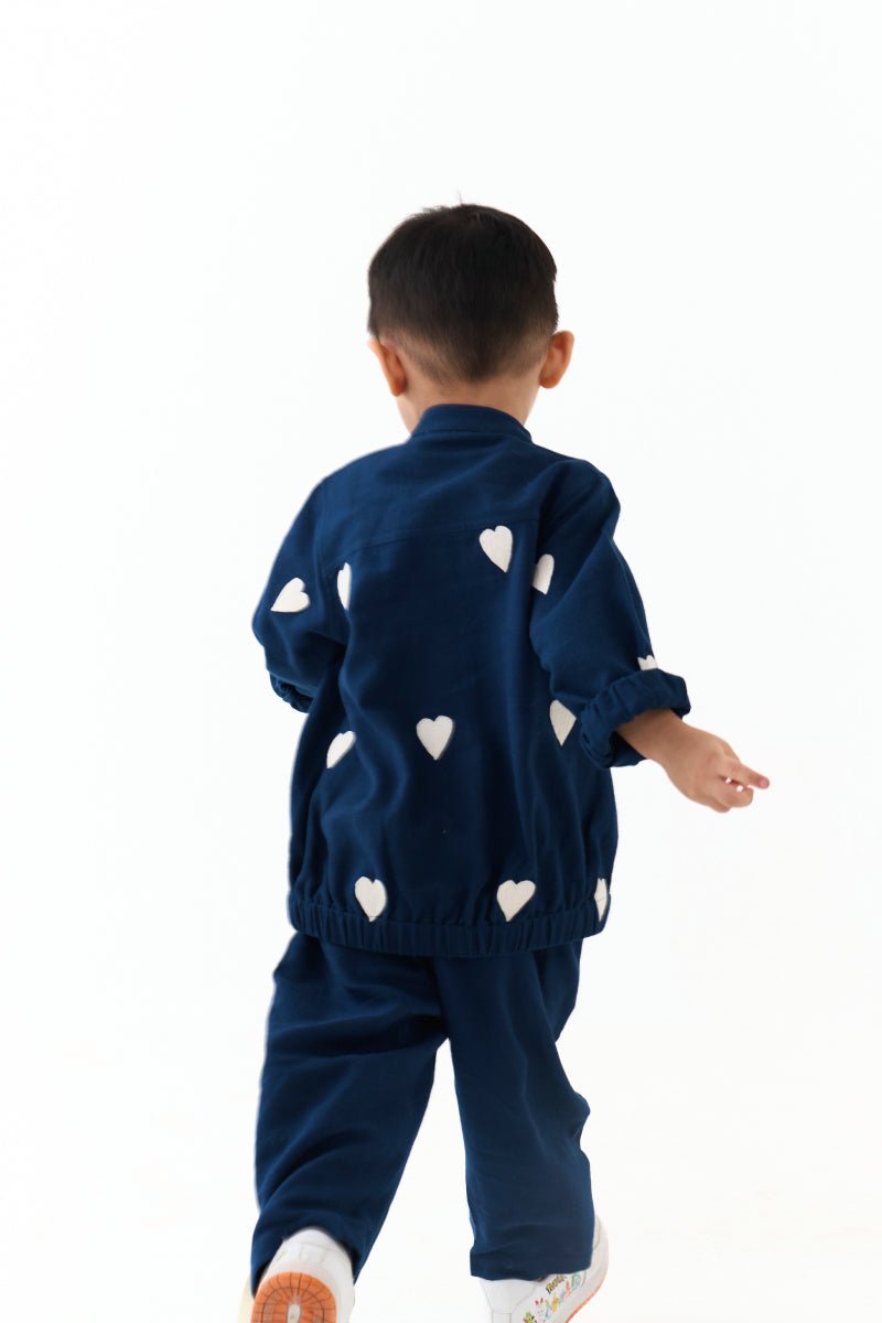 Emb. Bomber Jacket - Three Clothing