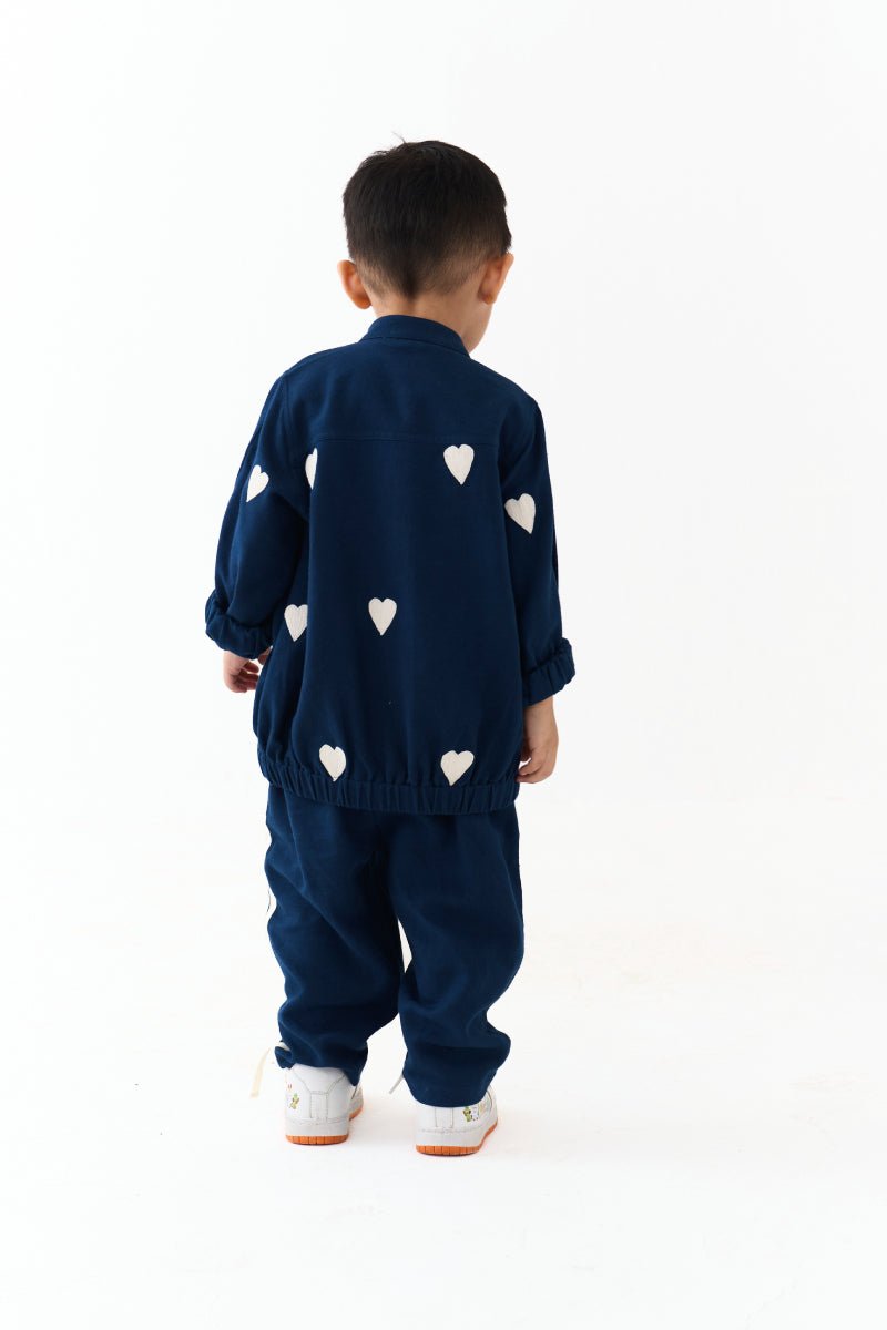 Emb. Bomber Jacket - Three Clothing