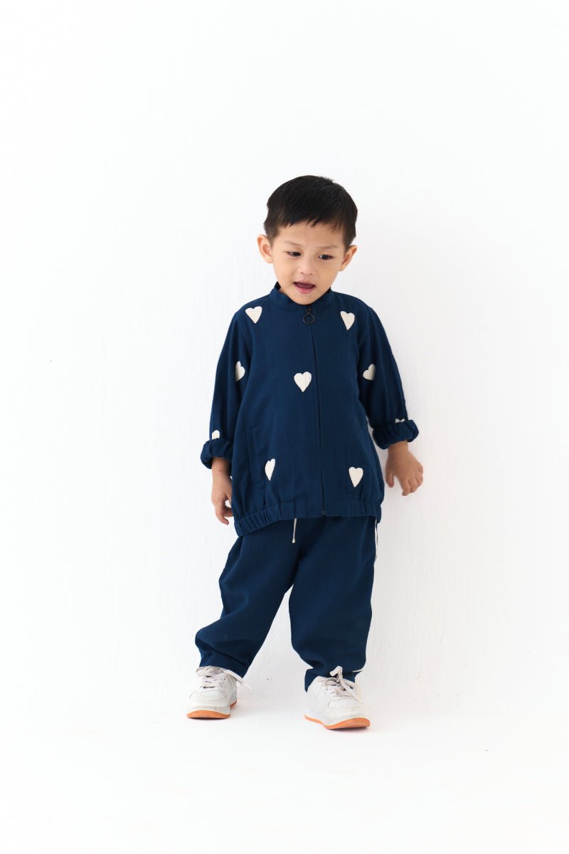 Emb. Bomber Jacket - Three Clothing