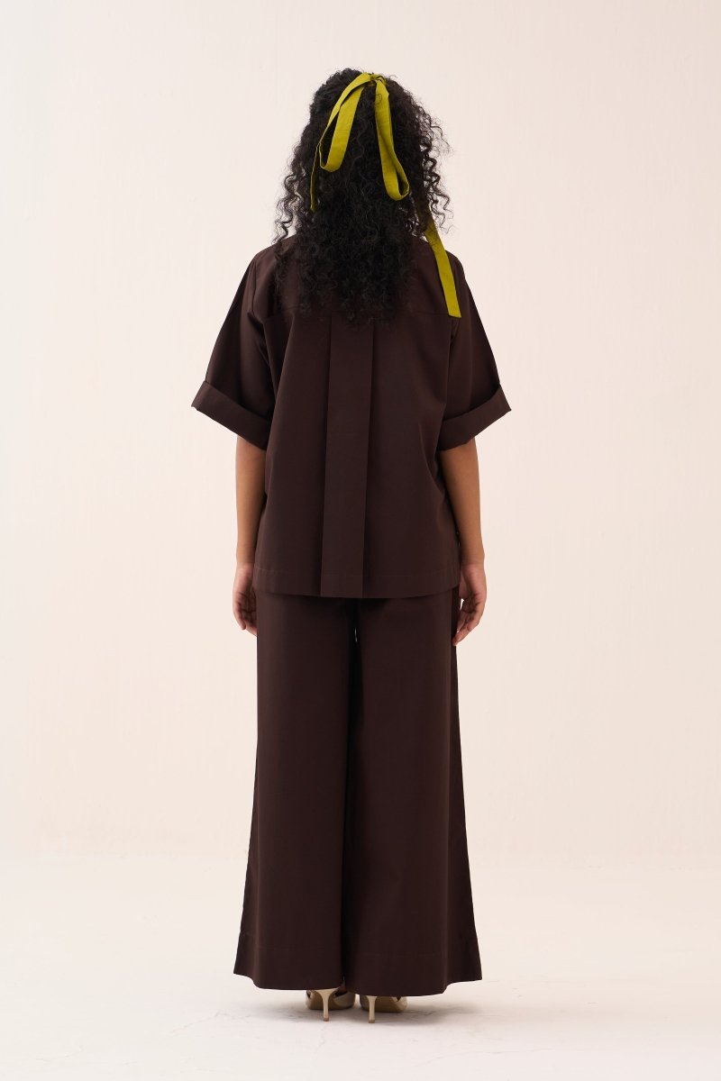 Emb. Floral Shirt - Three Clothing