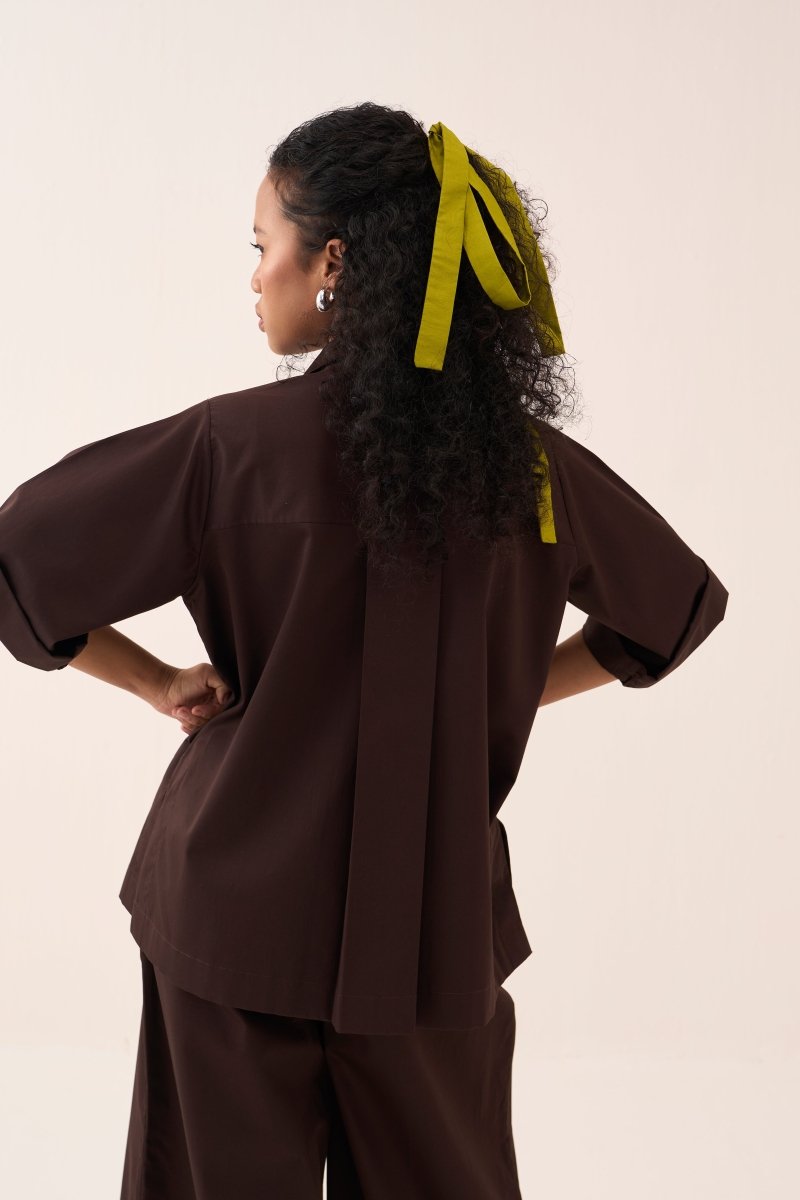 Emb. Floral Shirt Co - Ord (Set Of 2) - Three Clothing