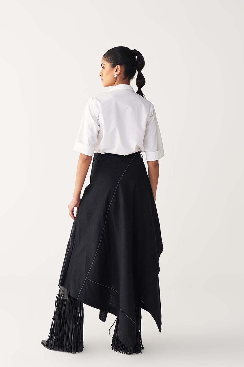 Emb. Handkerchief Skirt - Three Clothing
