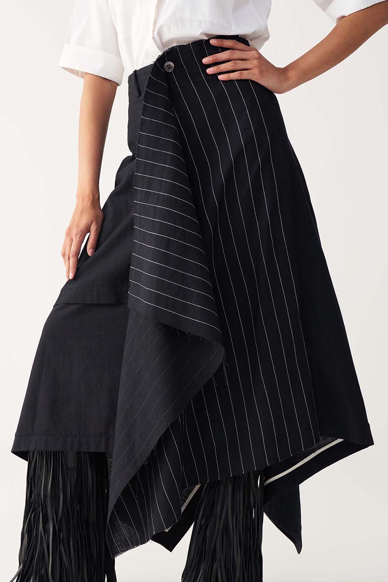 Emb. Handkerchief Skirt - Three Clothing