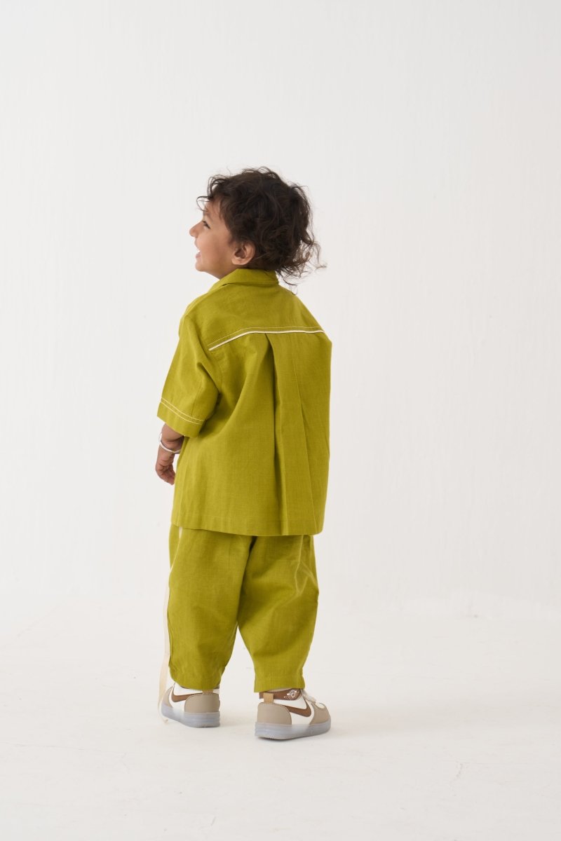 Emb. Patch Top Co - ord - Three Clothing