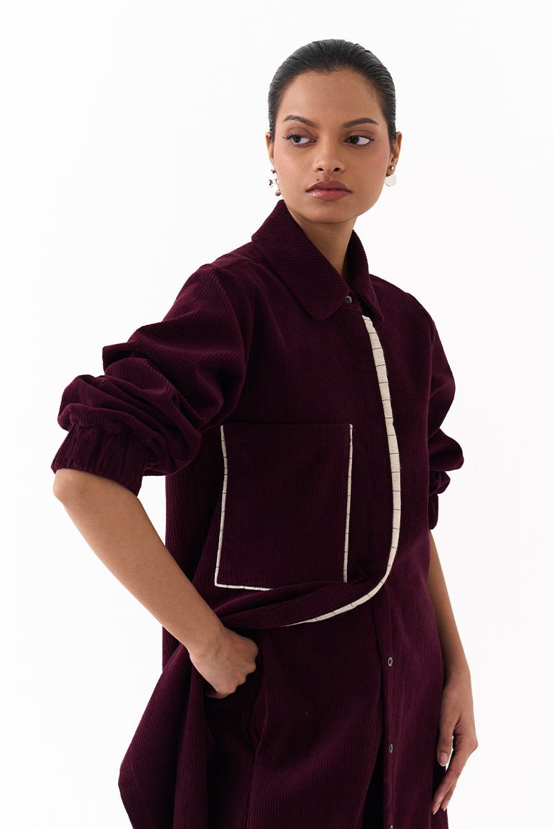 Everyday U Hem Shirt Co - Ord (Set of 2) - Three Clothing