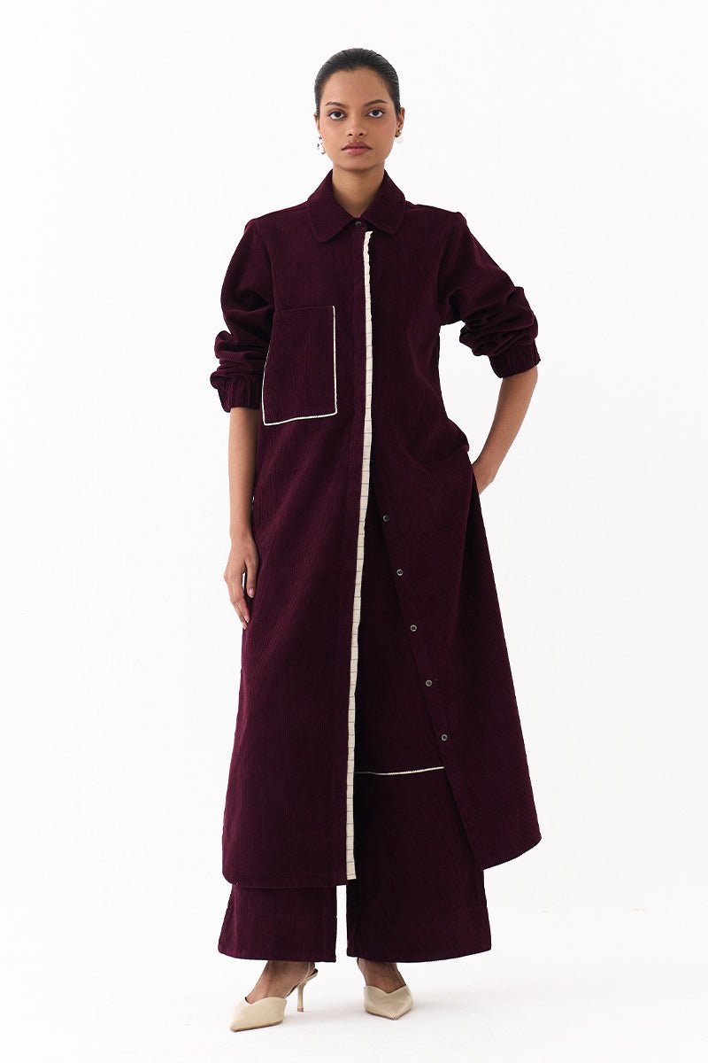 Everyday U Hem Shirt Co - Ord (Set of 2) - Three Clothing