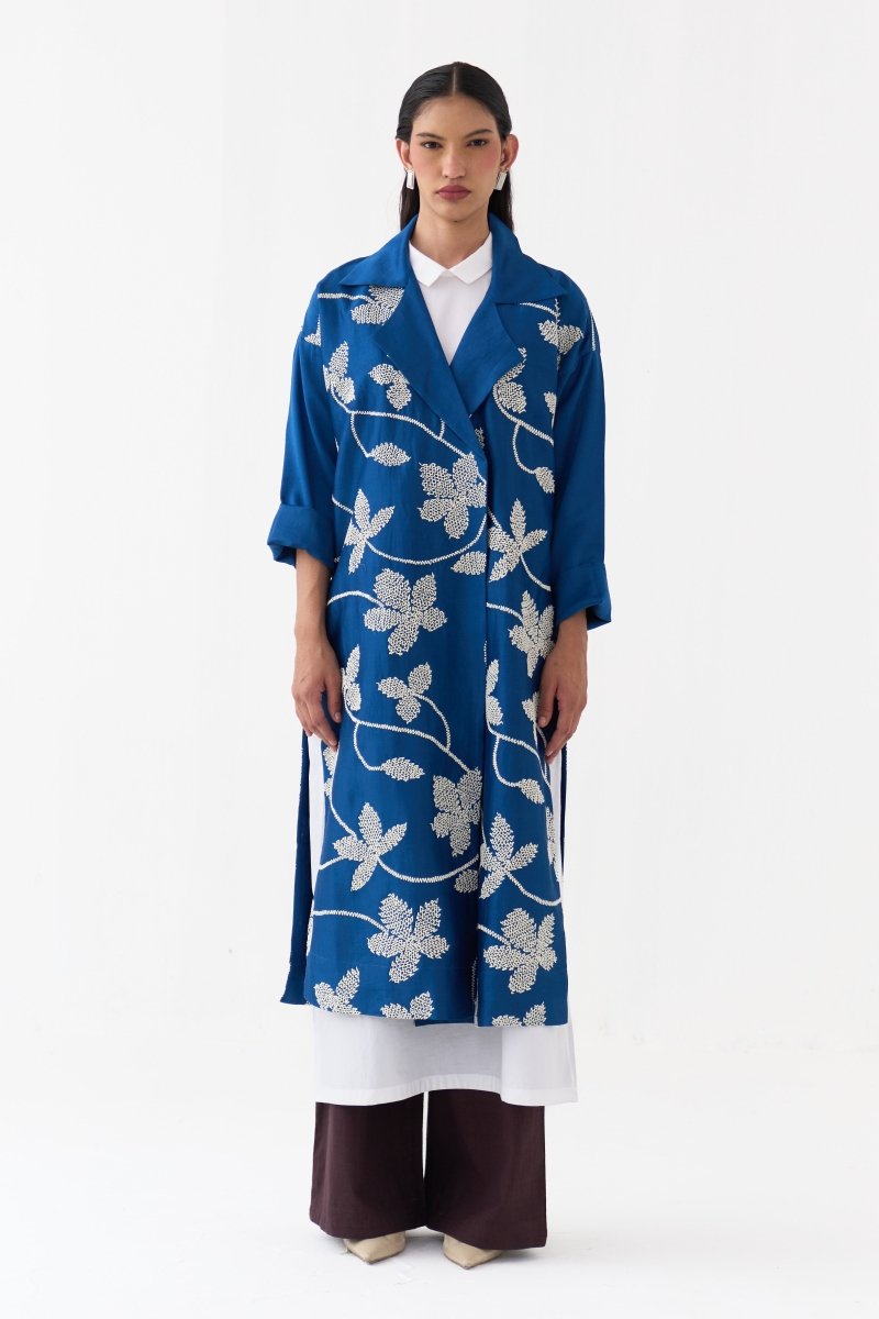 Floral All Over Emb. Overlay - Three Clothing