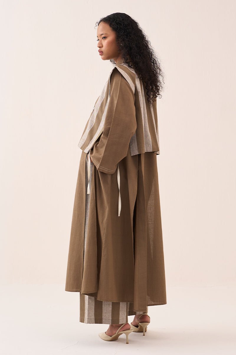 Floral Emb. Crop Overlay Shirt - Three Clothing