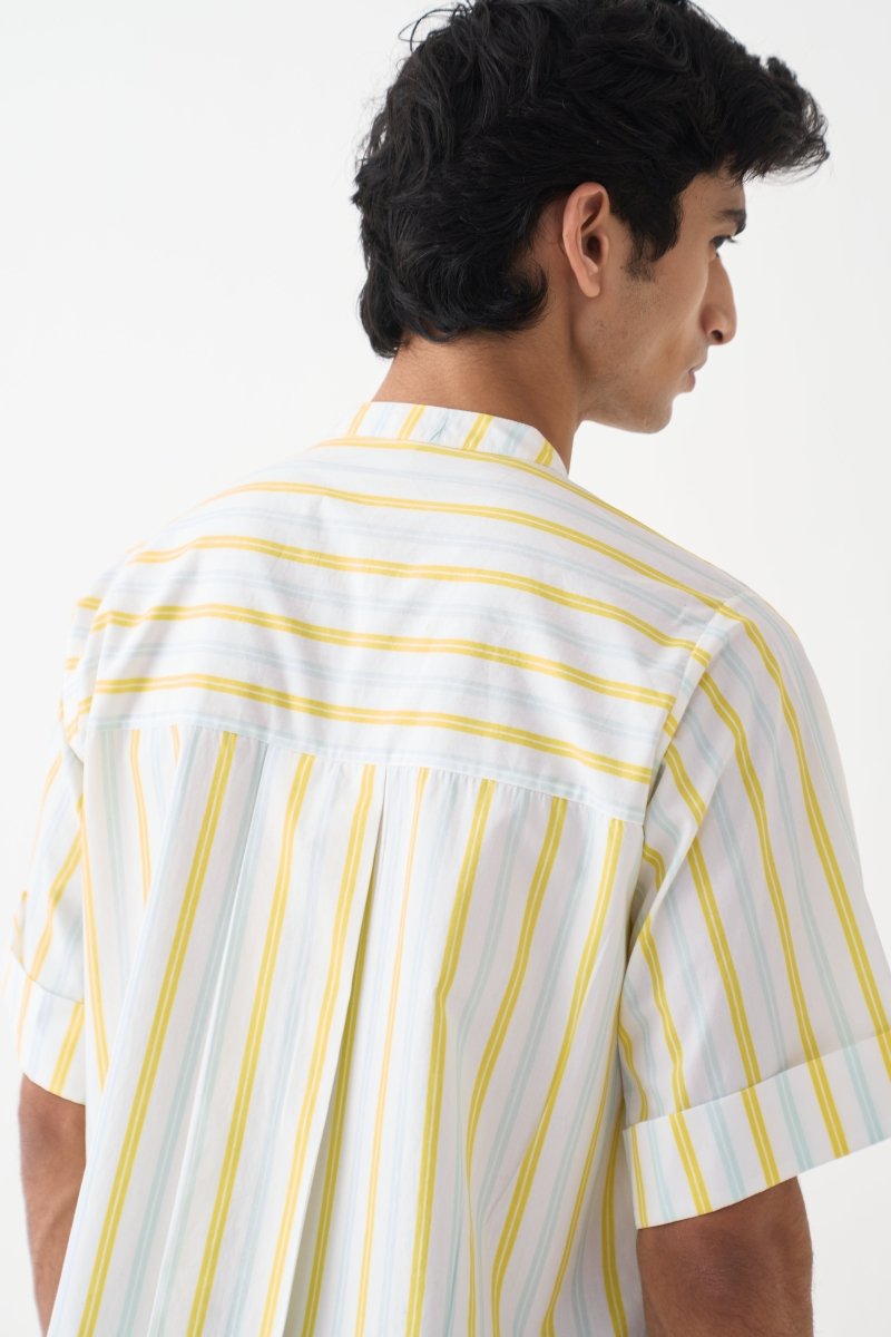 Floral Emb. Shirt - Three Clothing