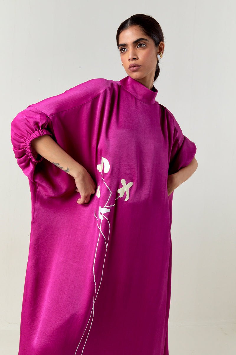 Floral Fringe Kaftan Co - Ord - Three Clothing