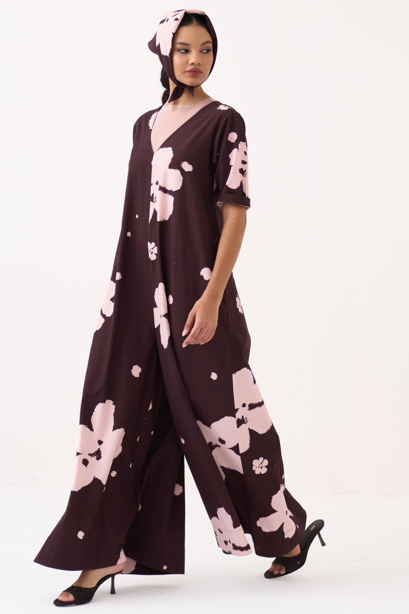 Floral Jumpsuit - Three Clothing