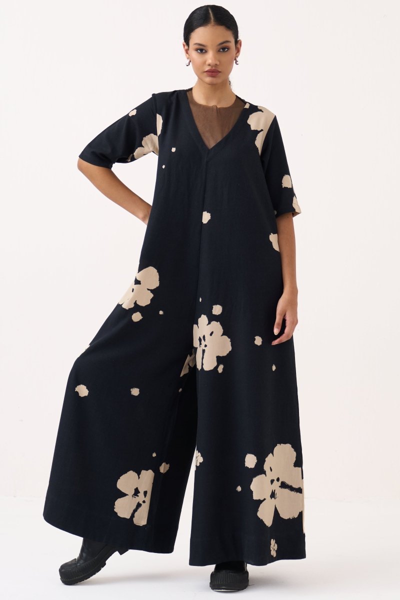 Floral Jumpsuit - Three Clothing