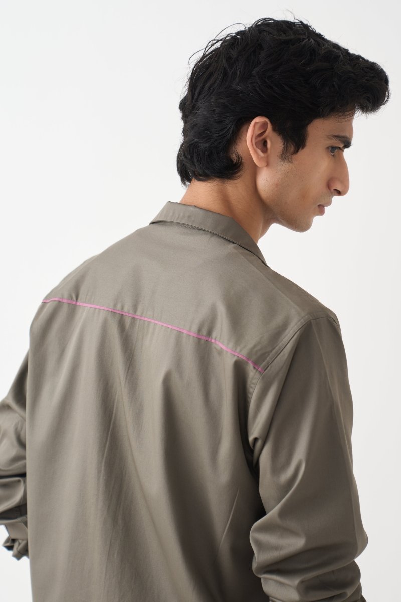 Floral Patch Shacket - Three Clothing