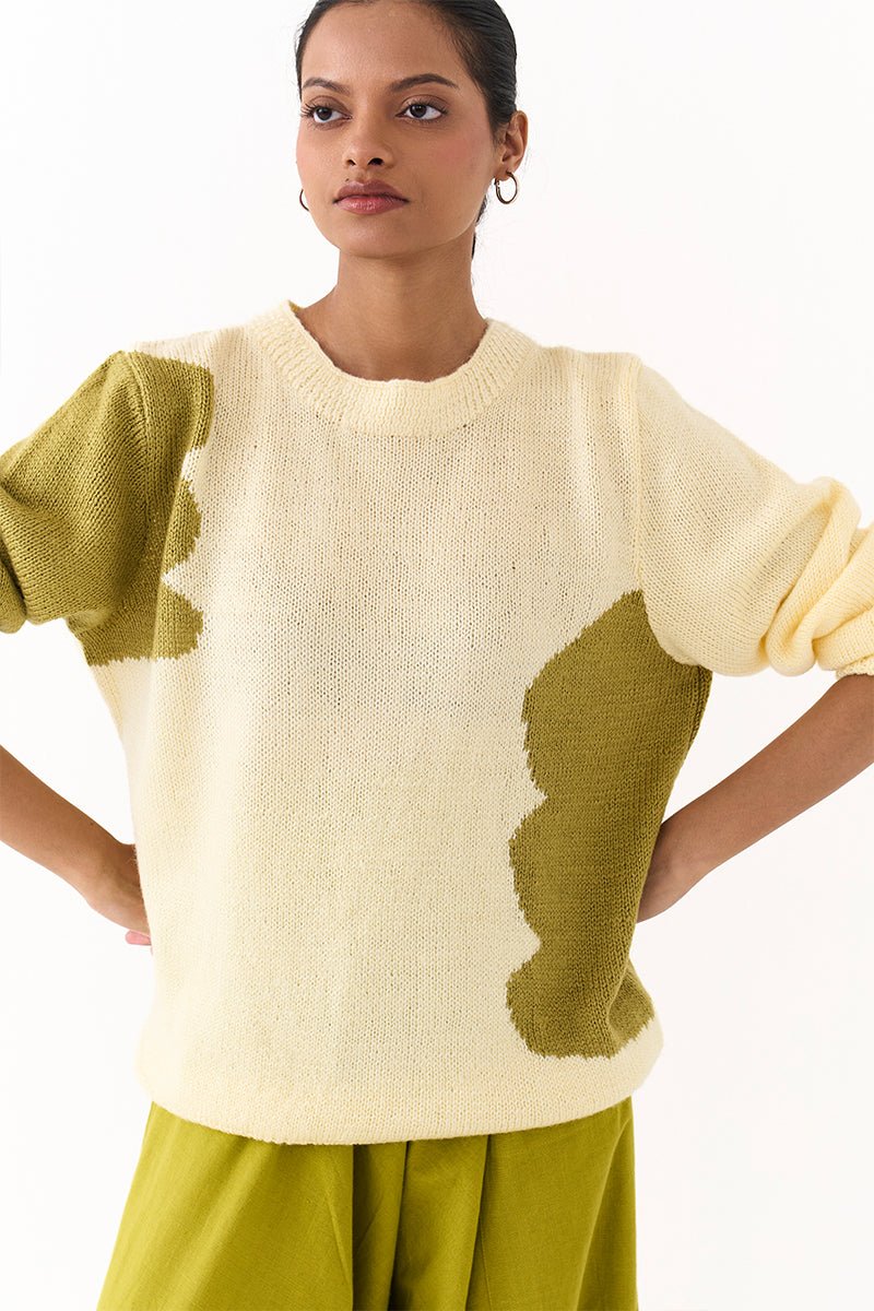 Floral Sweater Co - Ord (Set of 2) - Three Clothing