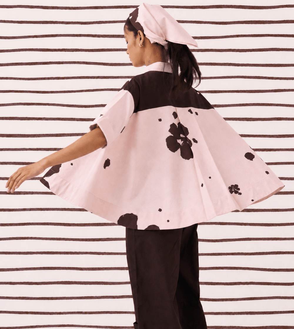 Floral Wide Hem Shirt Co - ord (Set of 2) - Three Clothing
