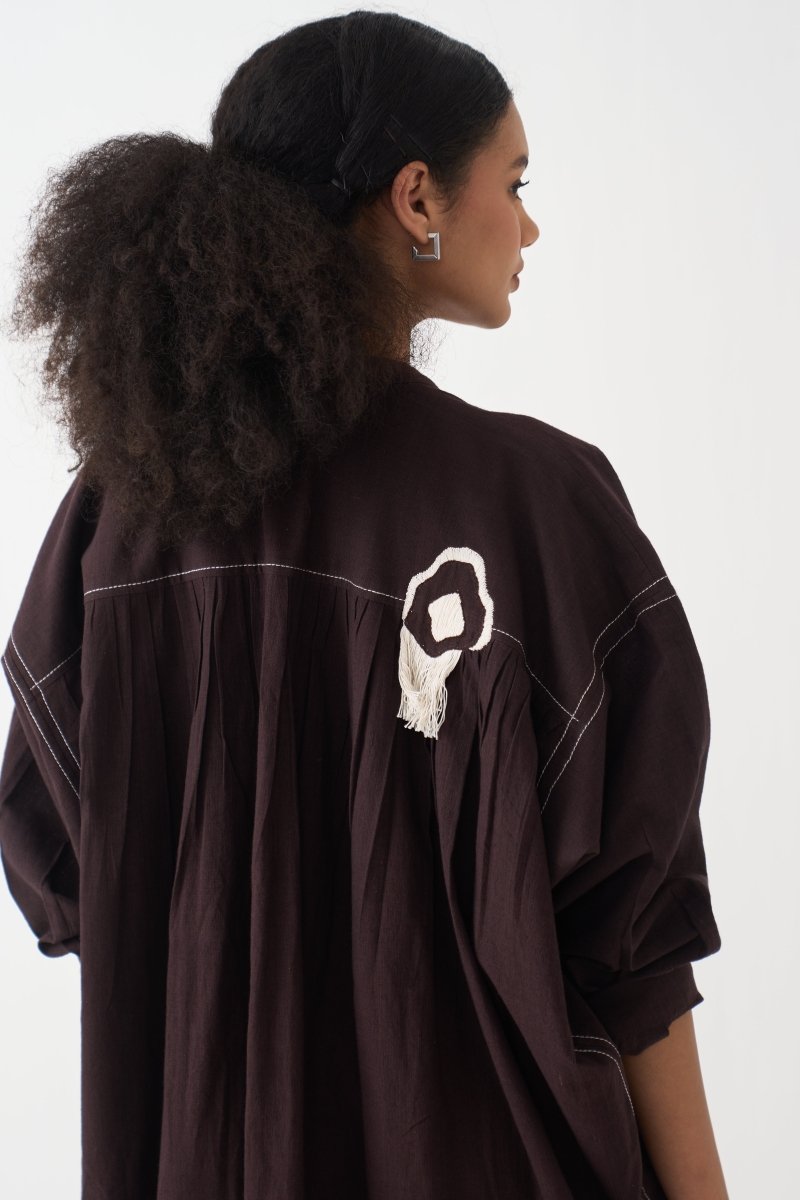 Fringe Bat Sleeve Shirt Co - ord (Set of 2) - Three Clothing