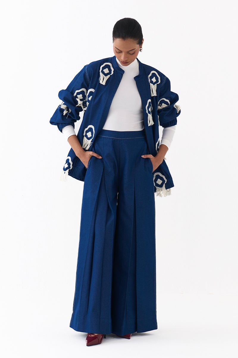 Fringe Bomber Co - Ord (Set of 2) - Three Clothing