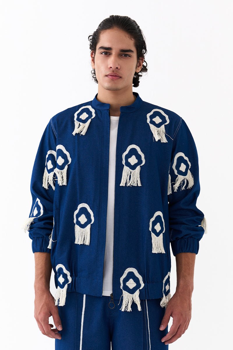 Fringe Bomber Jacket - Three Clothing