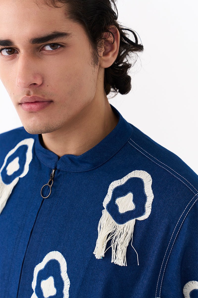 Fringe Bomber Jacket Co - Ord - Three Clothing