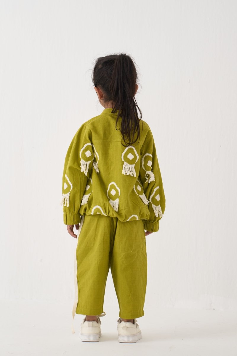 Fringe Bomber Jacket Co - ord (Set Of 2) - Three Clothing