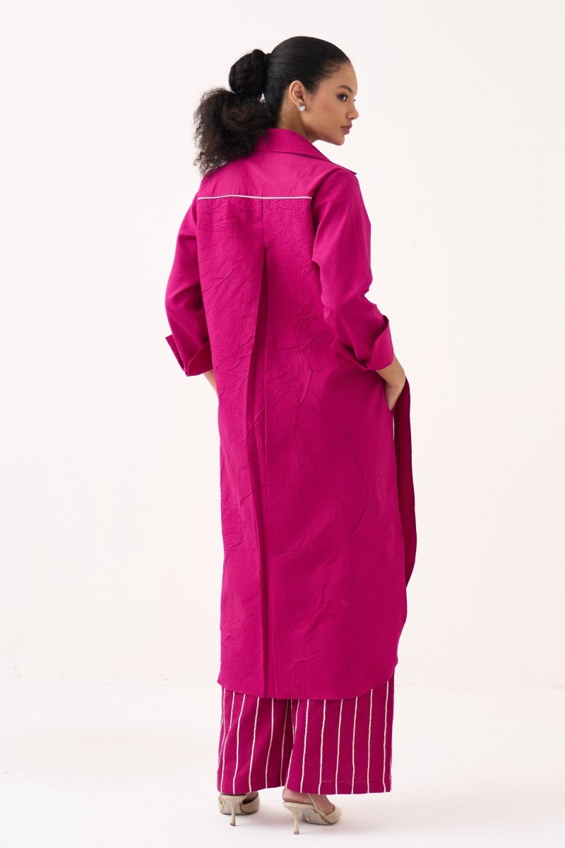 Front Knot Tunic - Three Clothing